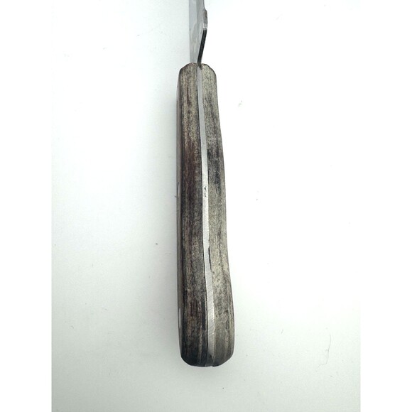 Vintage Interpur Stainless Steel Butcher Carving Knife Wood Handle 9" Japan - Picture 7 of 8
